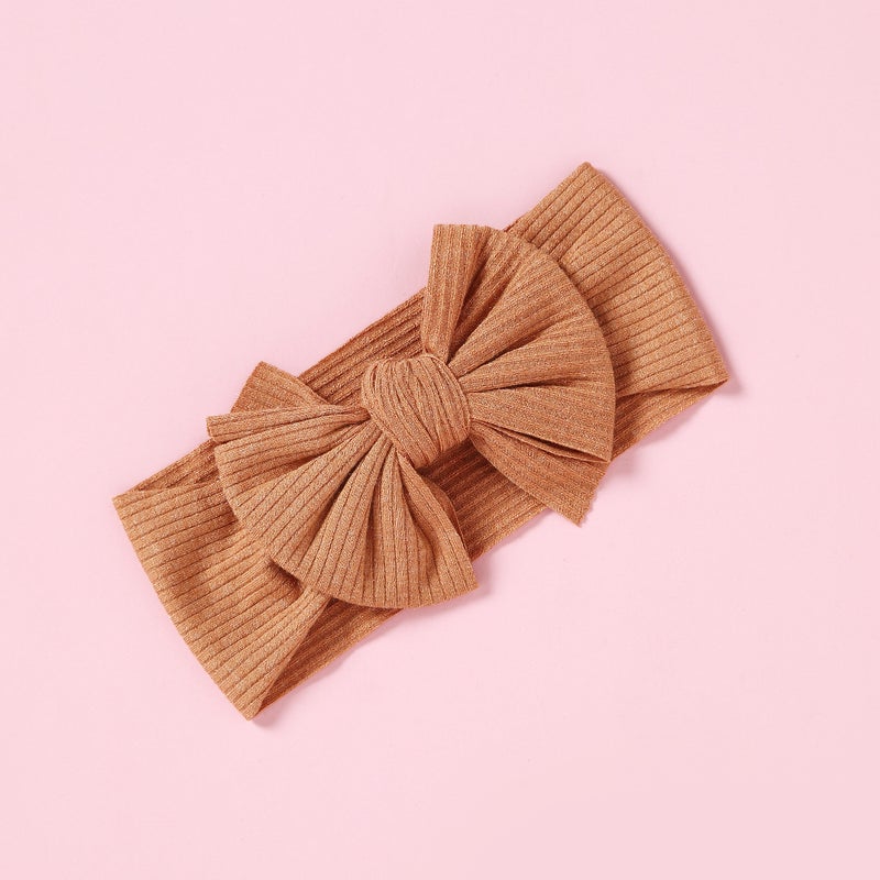 Generic European and American children's hair accessories bow headdress baby hair band handmade pit Guard Door baby headband in stock wholesale  - Image 3