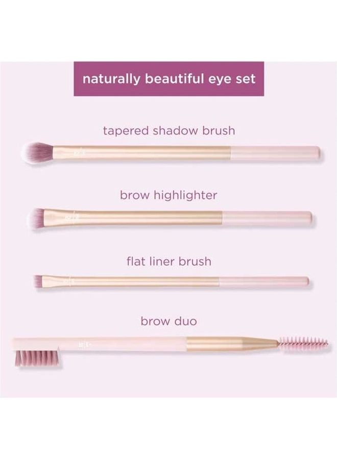 REAL TECHNIQUES Natural Beauty Eye Set Pink - Image 4