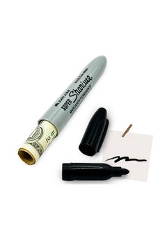 SYOSI Hidden Safe Storage Pen - Disguise Your Valuables in Plain Sight - Large Fake Sharpie Diversion Safe for Money and Small Items  - Image 1