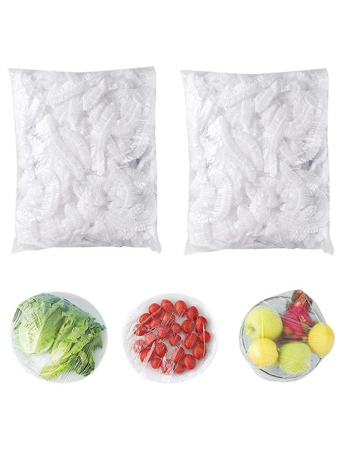 HangYu 200Pcs Plastic Bowl Covers Elastic Wrap Cover Fresh Keeping Bag Bread Bowl Cover Sourdough Cover Banneton Covers for Proofing Rising - Image 5
