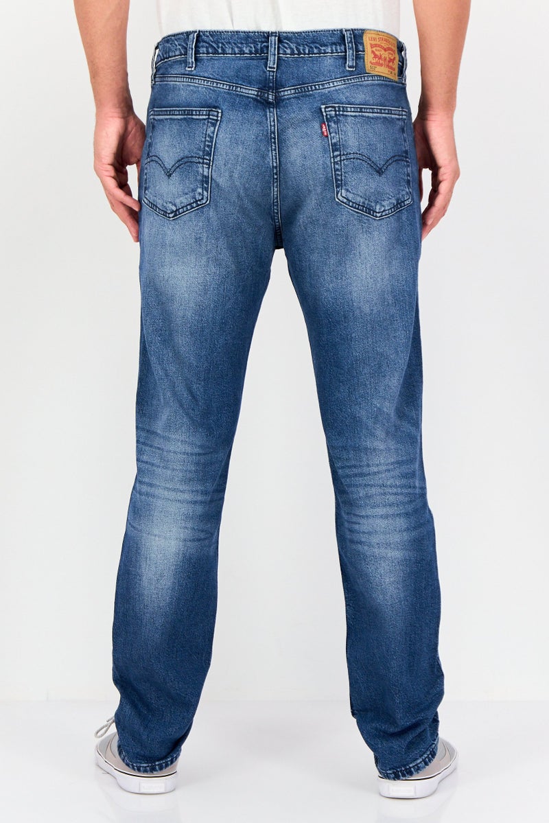 Levi's جينز دنيم ضيق للرجال، مغسول وقابل للتمدد، أزرق - Image 3