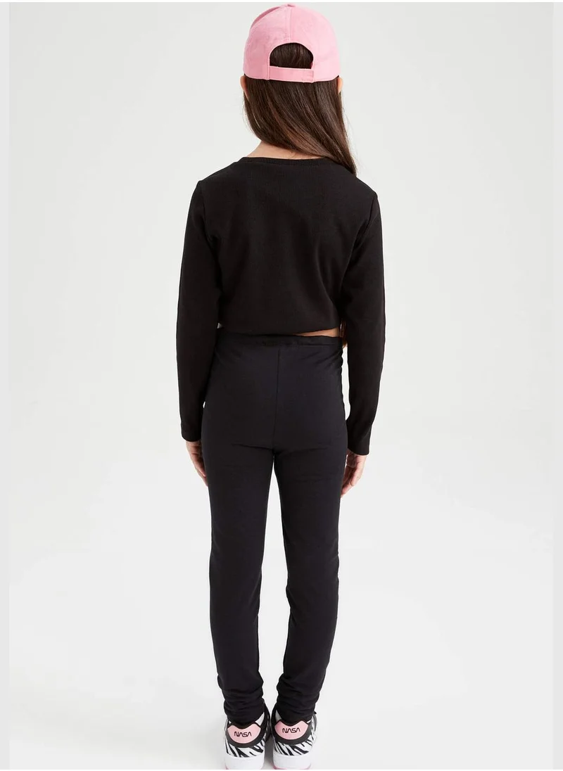 DeFacto 2 Pack Girl Knitted Leggings