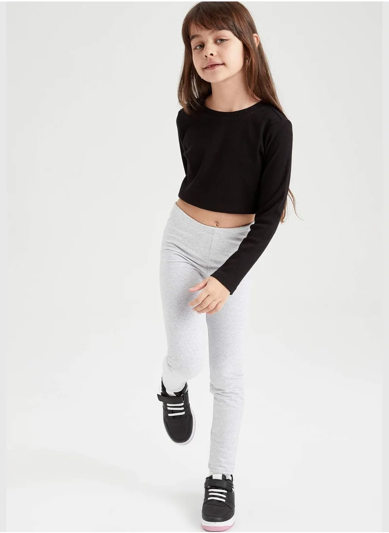 DeFacto 2 Pack Girl Knitted Leggings