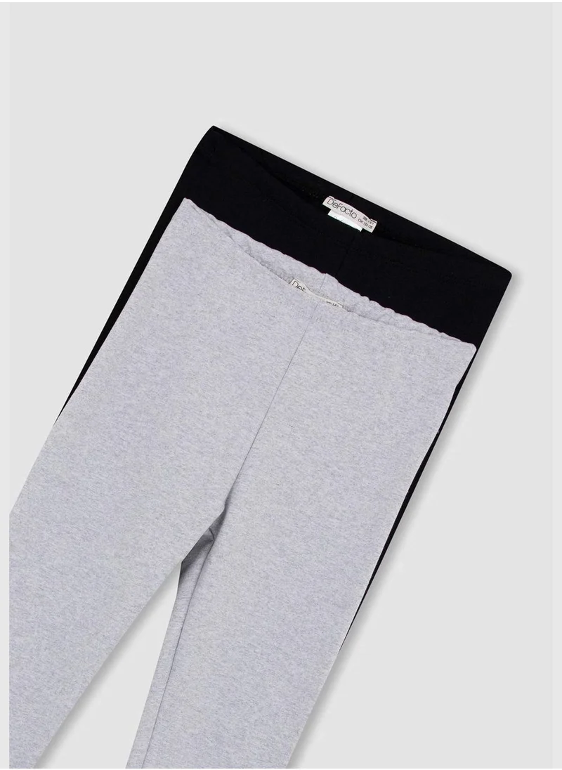 DeFacto 2 Pack Girl Knitted Leggings