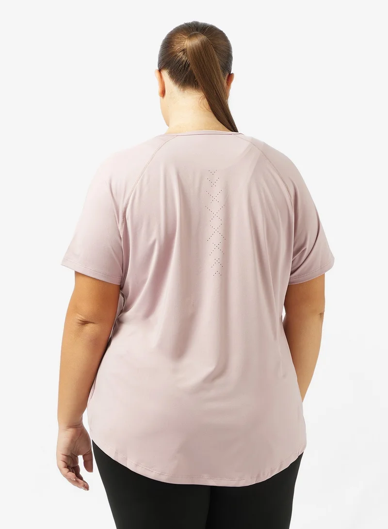 فورورد تيشيرت  بلس ناعم بدون خياطة