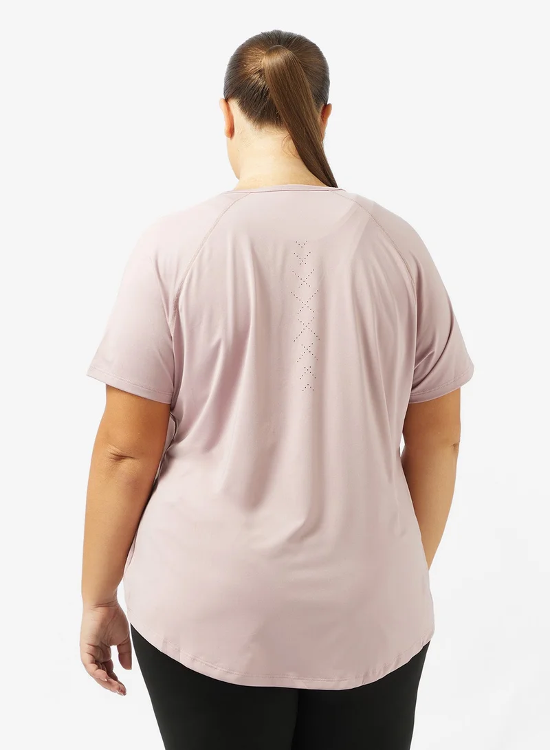 فورورد تيشيرت  بلس ناعم بدون خياطة