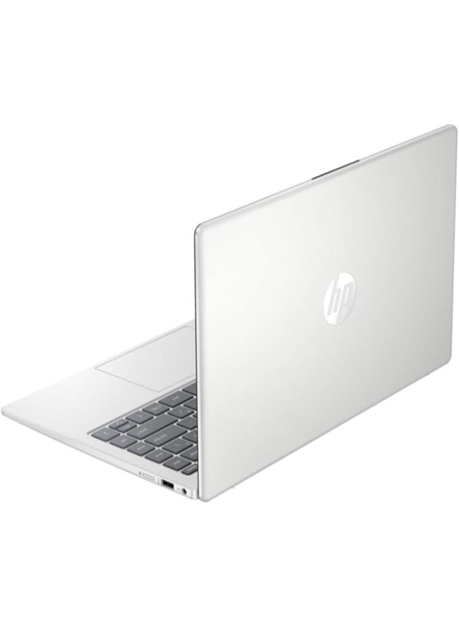 HP 14 (نسخة محدثة) لابتوب بشاشة 14 بوصة، معالج Core i3-1315U/8GB RAM/512GB SSD/رسومات Intel UHD 600/ويندوز 11 فضي طبيعي 128GB قرص خارجي + محور Type-C إلى USB - Image 4