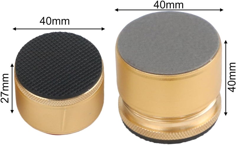General compatible practical design Adjustable Bed Furniture Risers Set Of 4, Aluminum Alloy Non-Slip Shockproof Pads With Height Range 2.7cm-4cm For Beds, Chairs, Sofas And Tables In Home Improvement(Gold) Heat insulation layer Domestic distribution ready Small apartment fit Repeated detach compatible build Periodic stock arrangement Multi-purpose fine material Quick assemble Gulf climate fit Precision processed material Multi-hub shipment dispatch Globally popular universal design KSA market popular practical build Custom sizing alternatives Multi usage Main road full logistics cover General compatible practical design Secure equipped warehouse Stain resistant All-season available stock User tested optimized build All budget friendly options Durable versatile substance Practical build Light durable upgraded substance - Image 3