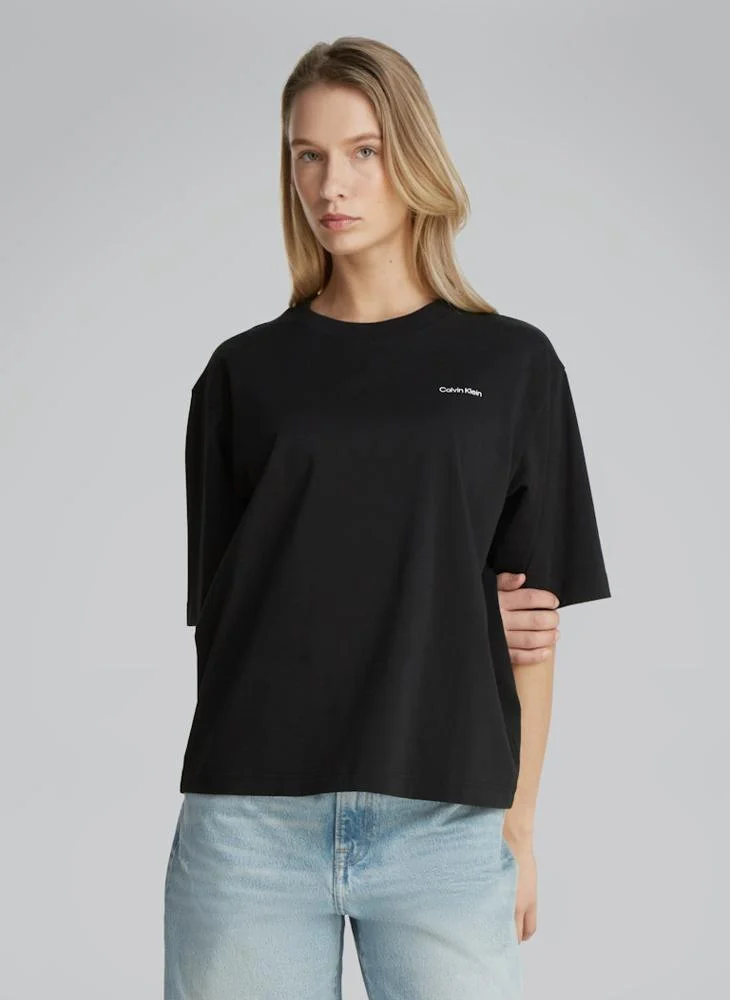 Calvin Klein Jeans Graphic Crew Neck T-Shirt