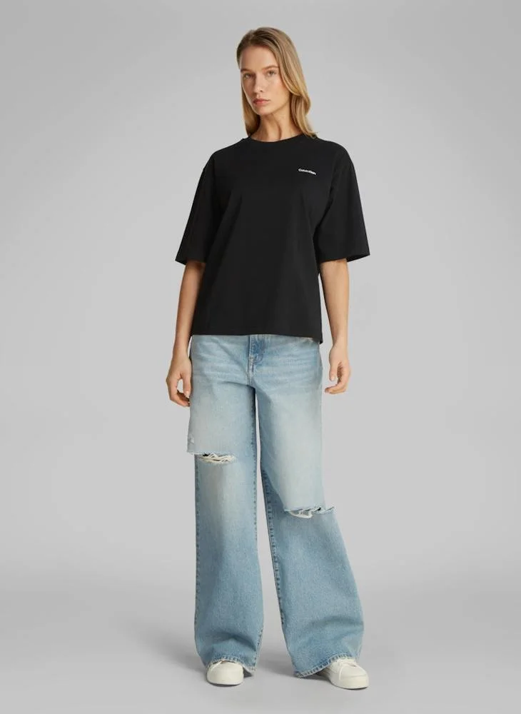 Calvin Klein Jeans Graphic Crew Neck T-Shirt