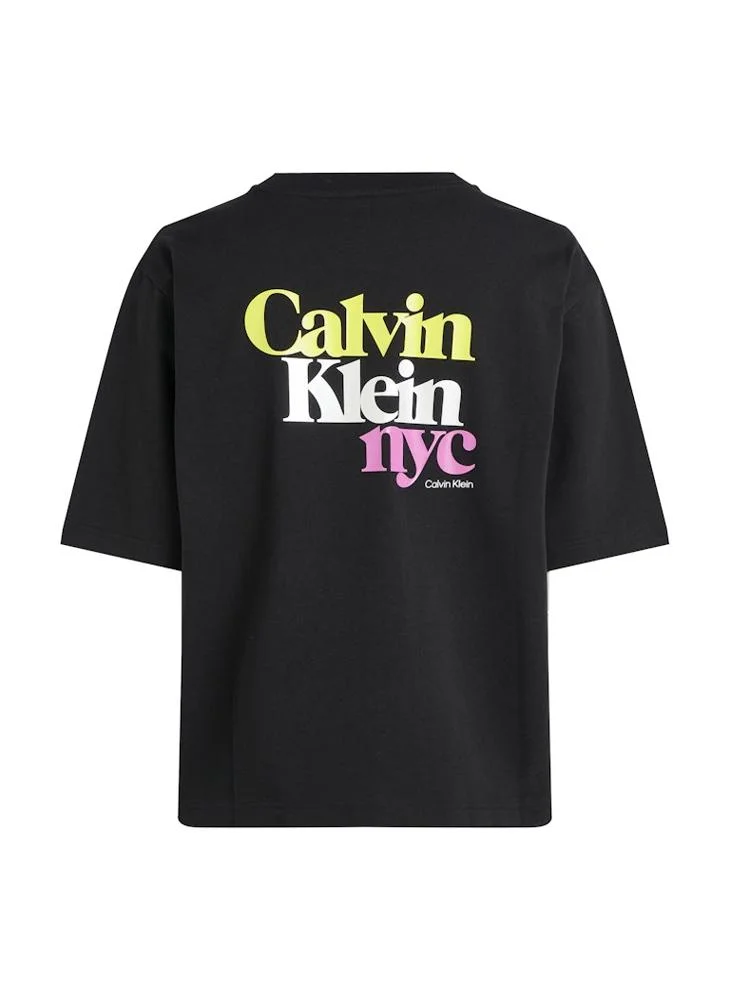 Calvin Klein Jeans Graphic Crew Neck T-Shirt