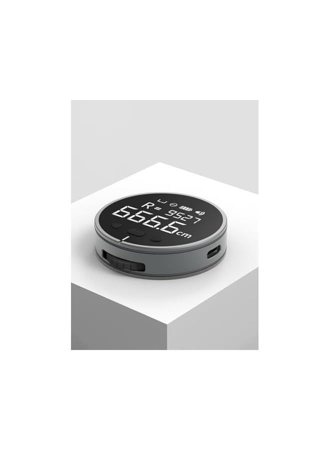 promass Small Q Electronic Ruler – Compact Design, 99m Max Range, Measures Flat, Curved & Cylindrical Surfaces, 360-Day Battery Life, High-Value Portable Tool - Image 2