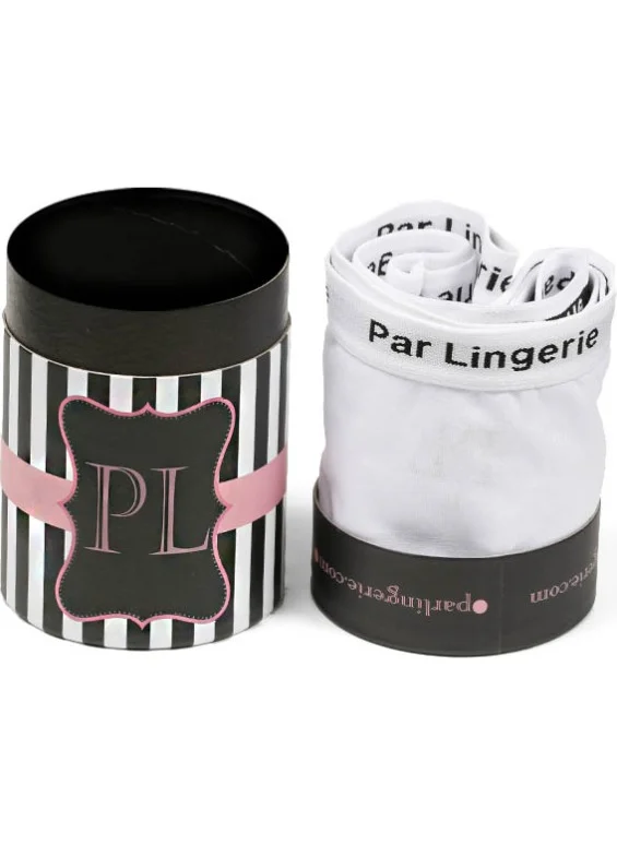 Par Lingerie Sports Bustier Set White