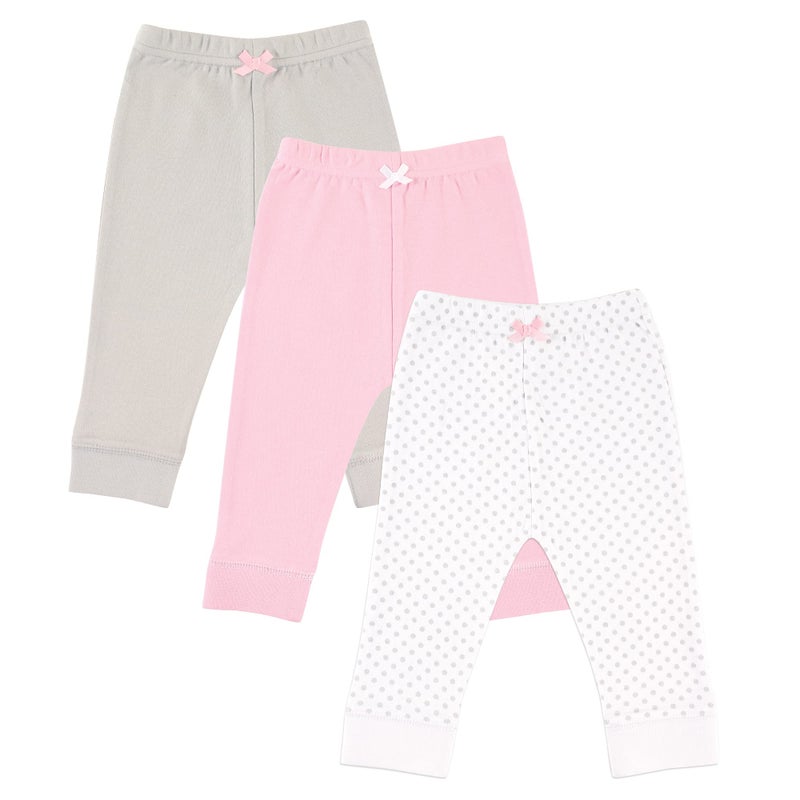 Luvable Friends Luvable Friends baby boys Cotton Pants Gray Dot 5T US