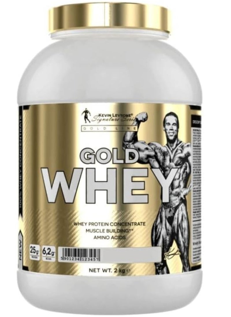 KEVIN LEVRONE Gold Whey, Enhanced Muscle Growth Protein 2kg Pistachio  - Image 1