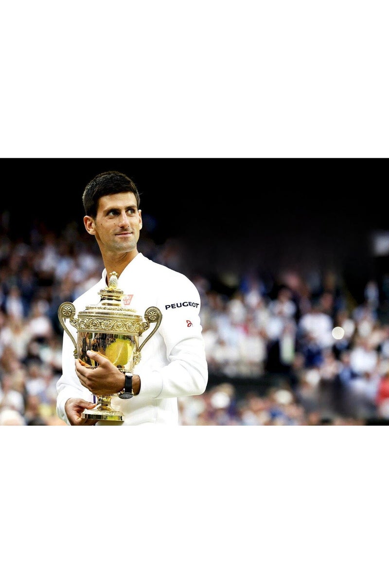 Tallenge Novak Djokovic We are The Creators of Our Own Destiny Poster - Image 1