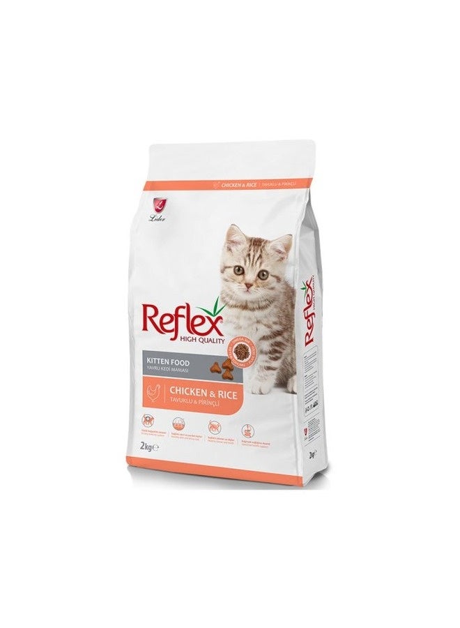 Lider Reflex Kitten Food Chicken and Rice 2 Kg
