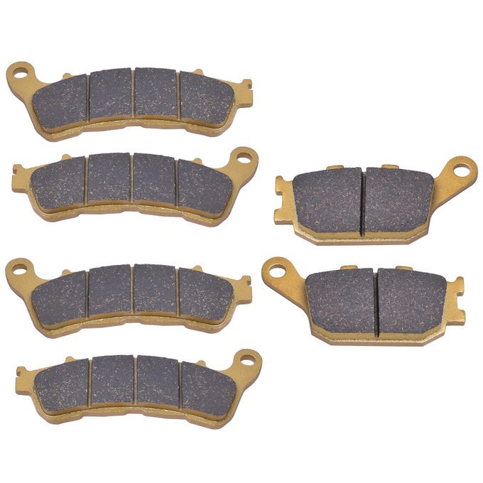 Brake Pads For Honda Cbf600 Cbf 600 Abs 2008 2009 2010 2011 2012 For Hornet Cb 600 2007 2008 2009 2010 2011 2012 2013 Cb 1100 Cb 1300 Cbf 1000 06435Mej026 Ceramics Front And Rear Set
