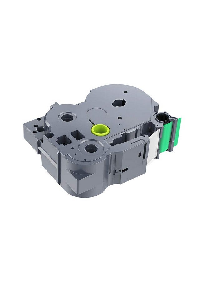 IDIK 1Pk White On Green Standard Laminated Label Tape Compatible For Brother Ptouch Tze755 Tz755 Tze755(24Mm X 8M) - Image 2