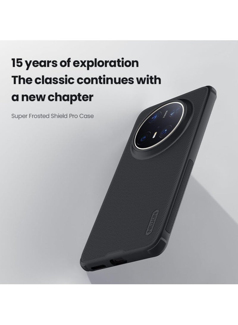 Nillkin Huawei Mate 70 Pro Case/Mate 70 Pro Plus Case Super Frosted Shield Pro Matte All-Round Protection Anti-scratch Slim Luxury PC Hard Protection Back Cover for Mate 70 Pro/Mate 70 Pro Plus Black - Image 2