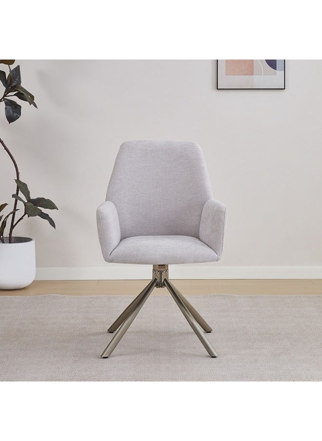 Home Box Walton Eiffel Swivel Dining Chair 88 x 49 x 49 cm  - Image 1
