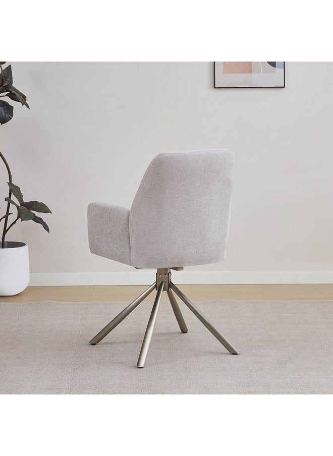 Home Box Walton Eiffel Swivel Dining Chair 88 x 49 x 49 cm  - Image 3