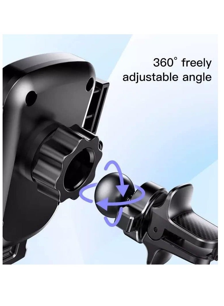 Yesido C162 Air Vent Car Mobile Holder Compatible with iPhone 12/11Pro/Xs MAX/XR/8, Galaxy S20/S10+/S9 - Image 3