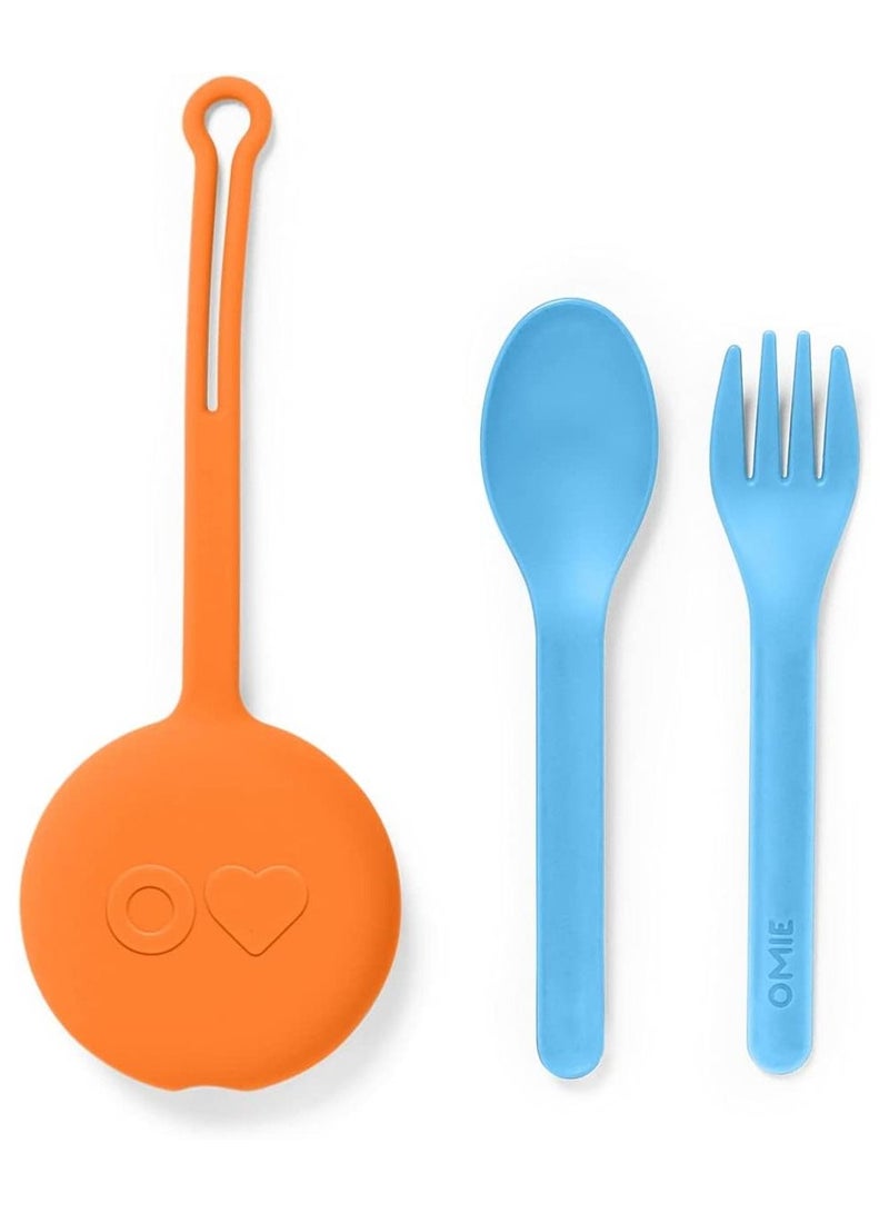 OMIE 2-Piece Kids Utensils Set With Case - Image 1