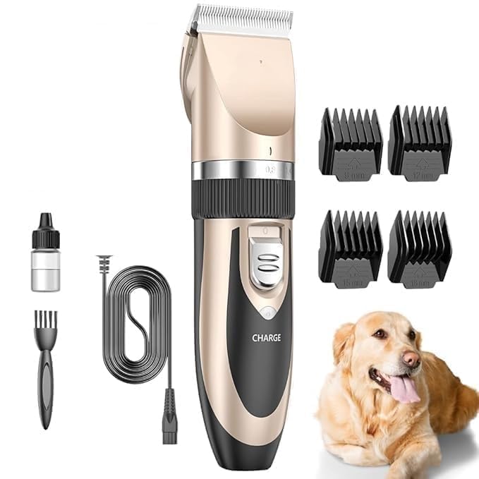 Shatanuvart Export Cordless Dog & Cat Trimmer|Powerful,Quiet Grooming Clippers for Labrador,Shih Tzu,German Shepherd,Golden Retriever|for Home Grooming of Cats and Dogs (Multicolor) (Style 2) - Image 1