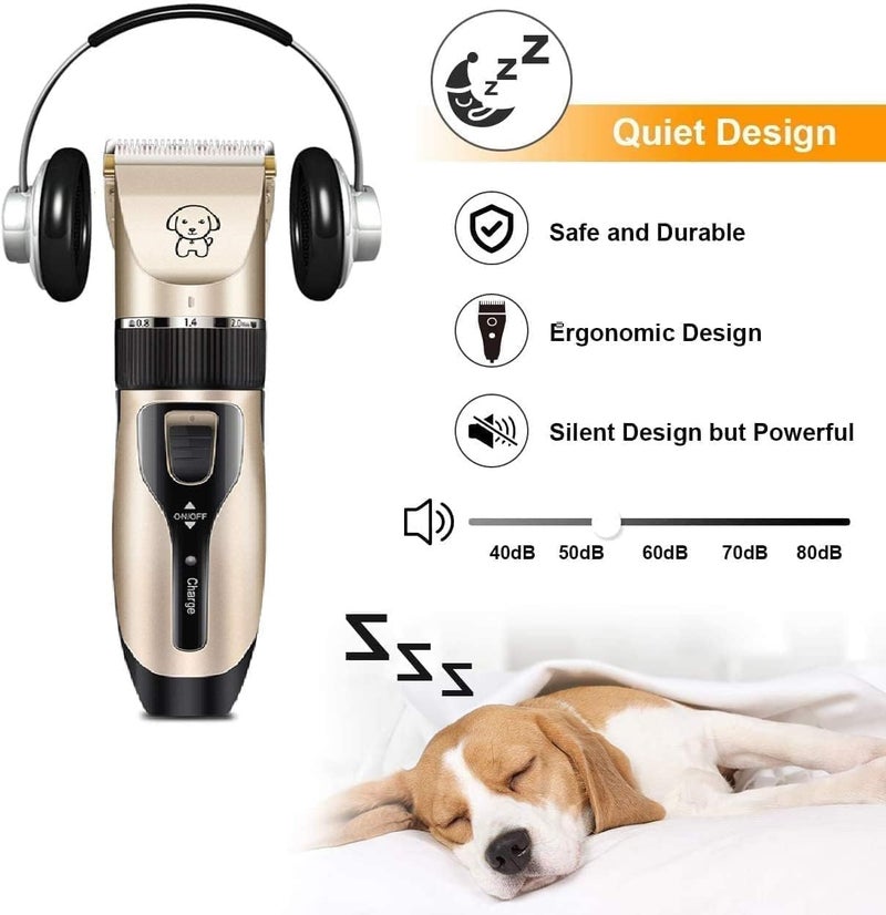 Shatanuvart Export Cordless Dog & Cat Trimmer|Powerful,Quiet Grooming Clippers for Labrador,Shih Tzu,German Shepherd,Golden Retriever|for Home Grooming of Cats and Dogs (Multicolor) (Style 2) - Image 2