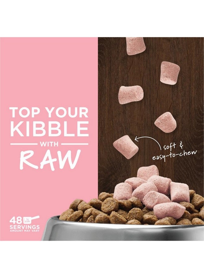 غريزة خلطات إنستينكت الخام المعززة، طعام كلاب مجفف بالتجميد مع مكونات فعالة، خالي من الحبوب، دجاج حقيقي - لصحة الجلد والفرو، كيس ١٢.٥ أونصة - Image 2