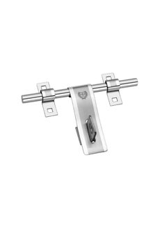 Harrison Harrison BH0816 SLIDO HeavyDuty Glossy finish Stainless Steel Aldrop for Main Door Door Latch for Wooden Door Gate Double Door Single door Door Accessories 8 Inch Rod Thickness 14mm 1 set 