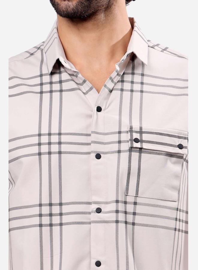Stylox Checked Short Sleeve Regular Fit Shirt - Image 3