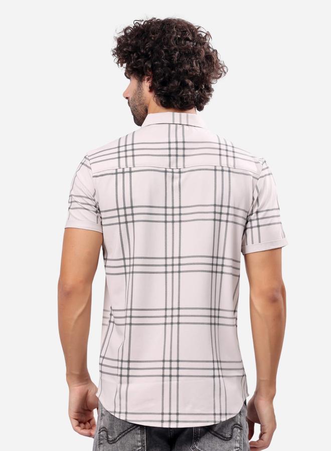 Stylox Checked Short Sleeve Regular Fit Shirt - Image 5