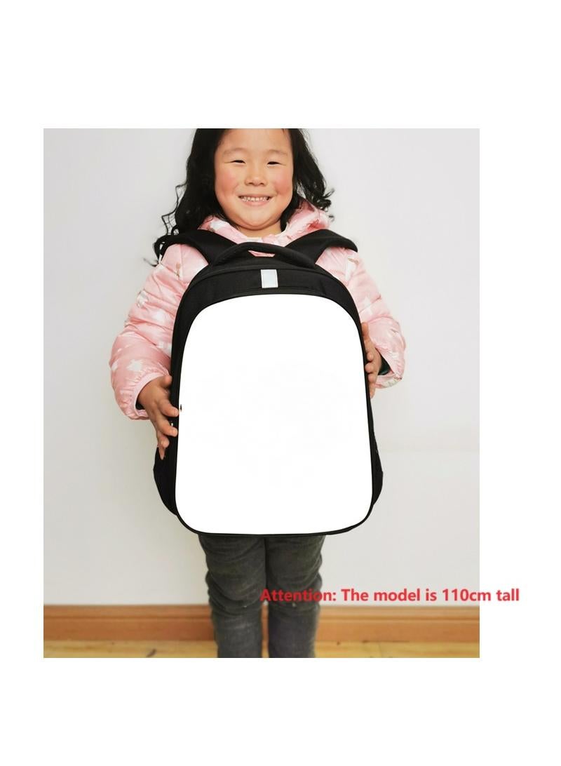 general Barbie Polyester Reflective Strip Backpack For Students School Bag - Image 3