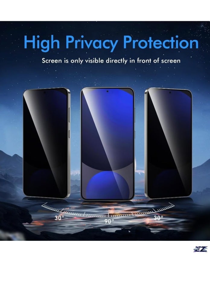 ELTRAZONE Tempered Glass Screen Protector for Samsung Galaxy S24 FE – 2-Pack Anti-Spy Privacy Screen Protector, 9H Hardness, Scratch-Resistant, Bubble-Free, Ultra Clear Tempered Glass Film for Maximum Protection - Image 2