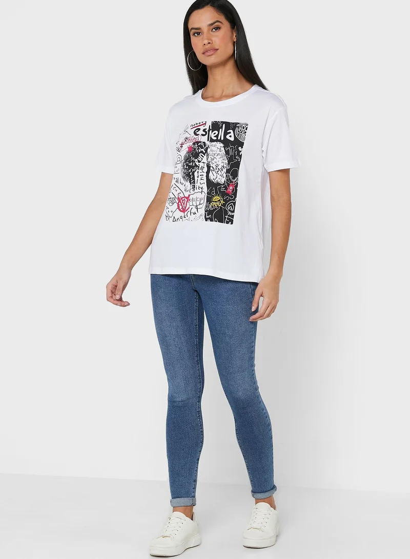 DIFUZED Disney - Cruella Women'S Short Sleeved T-Shirt