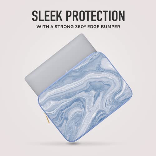 Vandel MacBook Air 13 inch Laptop Sleeve, Fits 13-13.3 inch Laptops: Neoprene MacBook Air & Pro Case, Chromebook, HP Soft Cover | Thin Computer Carrying Bag, Blue Mac (M1 & M2) Pouch - Image 2