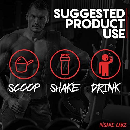 Insane Labz I am God Pre Workout High Stim Pre Workout Powder Loaded with Creatine and DMAE Bitartrate Fueled by AMPiberry Energy Focus Endurance Muscle Growth25 SrvgsDrink Ye All of It - Image 5