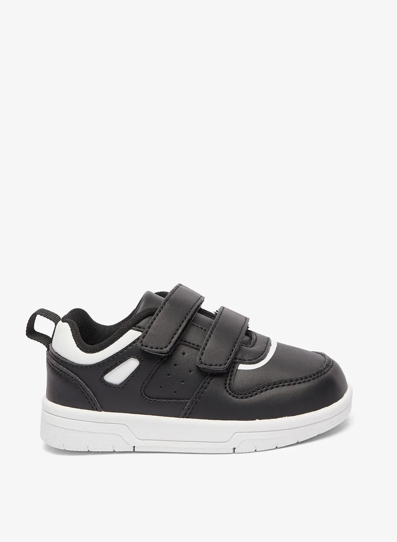LBL by Shoexpress Boys Paneled Casual Sneakers with Hook and Loop Closure
