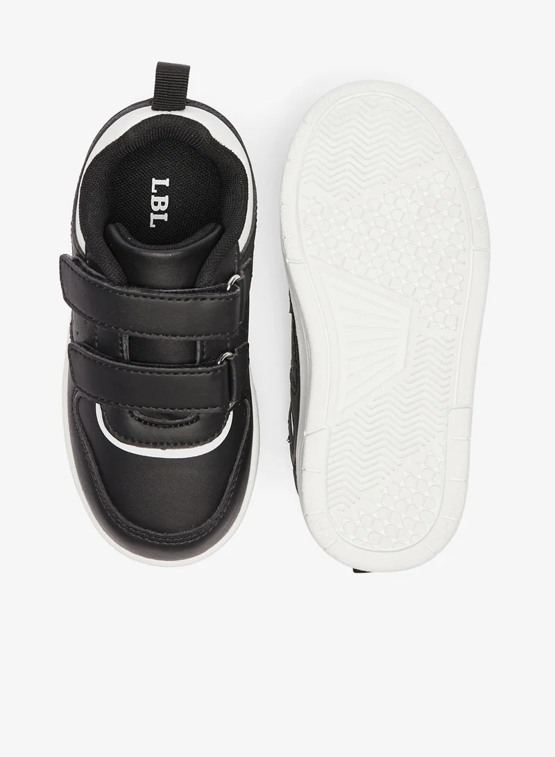 LBL by Shoexpress Boys Paneled Casual Sneakers with Hook and Loop Closure