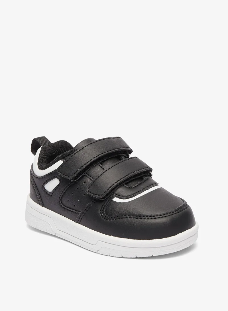 LBL by Shoexpress Boys Paneled Casual Sneakers with Hook and Loop Closure
