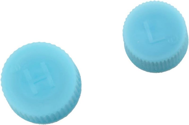 klarako 2pcs Auto A/C System Valve Cap High Low Voltage Refrigerant Valve Dust Cap - Image 4