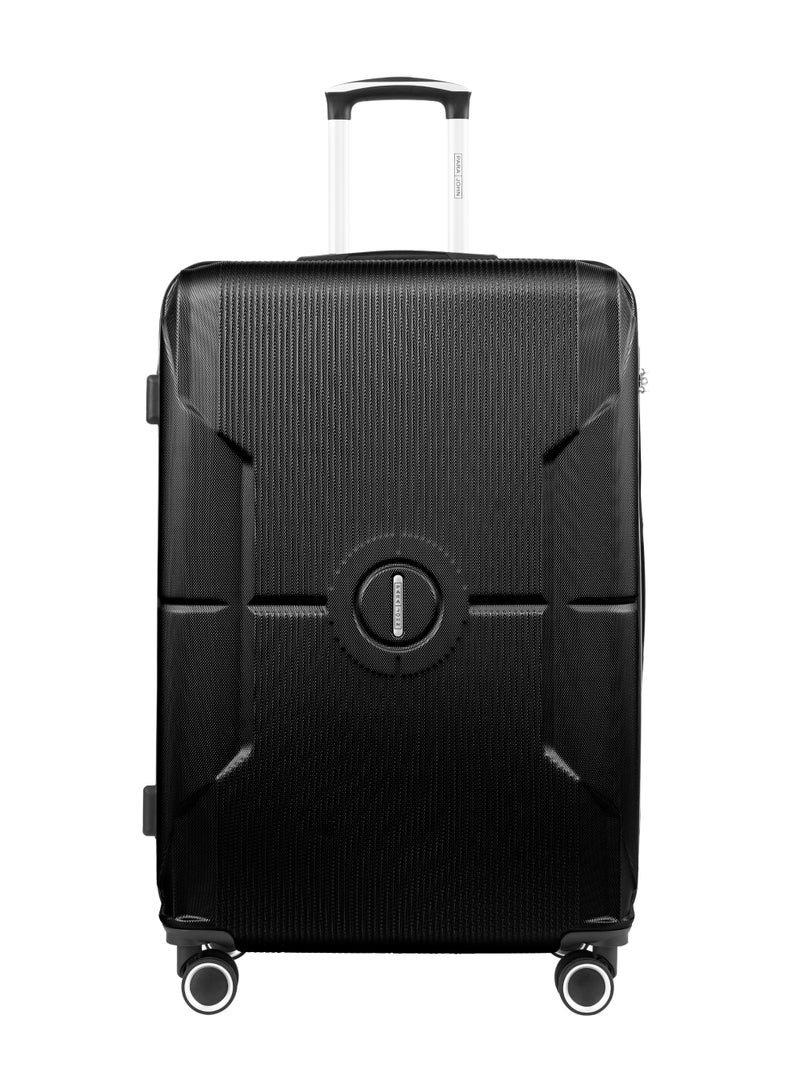 PARAJOHN large Size Lightweigh ABS Hardside Spinner Luggage Trolley -28 Inch | Carrying 30KG 4-Wheel Hardshell Suitcase Black - Image 1