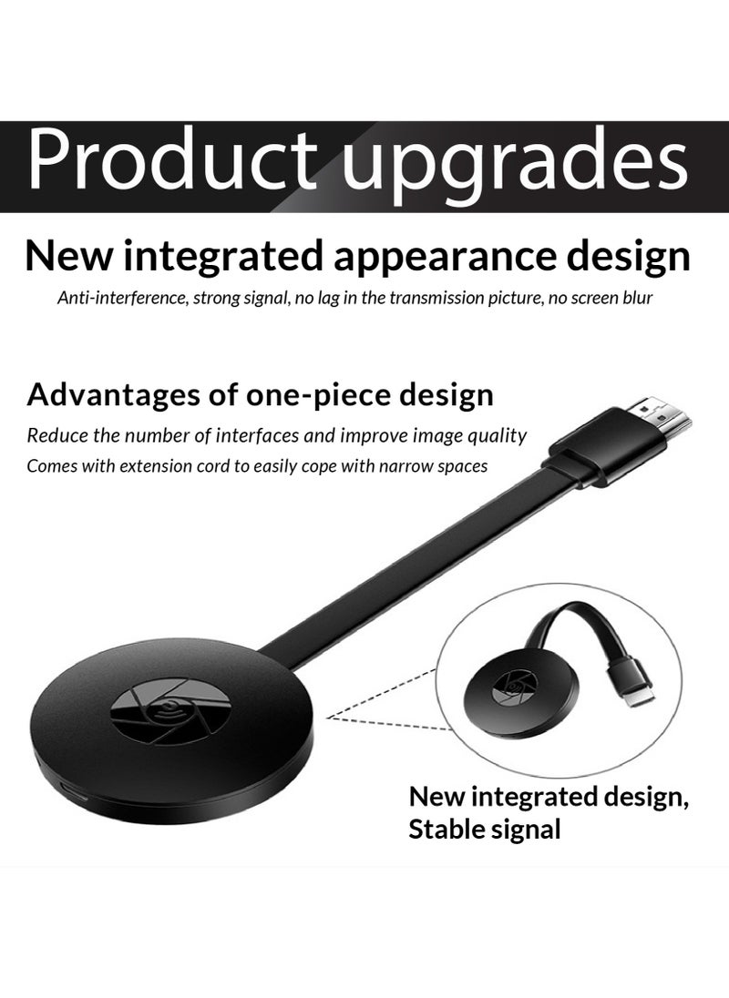 ProOne - ProOne PDH80 HDMI Dongle Adapter 1080P, WiFi Streaming Movies, Shows, and Live TV Receiver from iPhone, iPad, Android, Tablet, Window to HDTV/Monitor/Projector, Miracast, Airplay, DLNA, Chrome - Image 1
