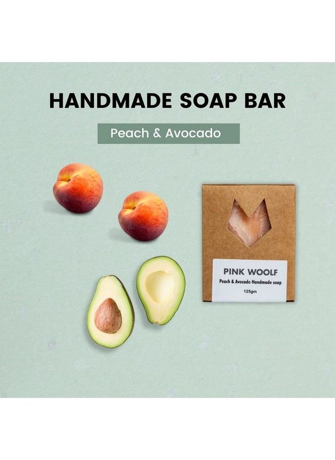 PINK WOOLF Bath Soaps Combo Set Of 3 Organic Soaps Gold & Honey Natural And Handmade Works On Dry Skin & Antiacne To Purify Skin ; Each Soap Bar Is 125 G  - Image 4