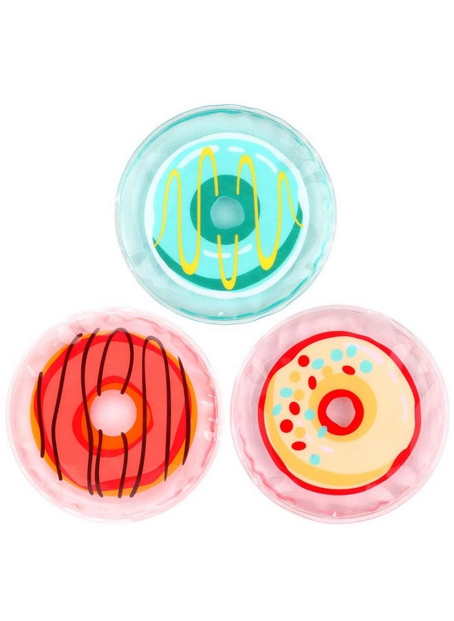NEWGO NEWGO Kids Ice Pack for Boo Boo, 3 Pack Gel Ice Pack Toddler Ice Pack for Children Kids Injuries, Pain Relief, Bruises, Swelling, Wisdom Teeth - 4.52" x 4.52"  - Image 1