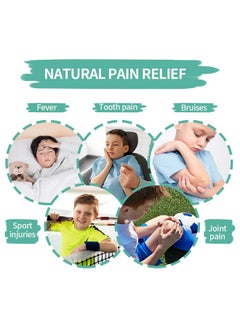 NEWGO NEWGO Kids Ice Pack for Boo Boo, 3 Pack Gel Ice Pack Toddler Ice Pack for Children Kids Injuries, Pain Relief, Bruises, Swelling, Wisdom Teeth - 4.52" x 4.52"  - Image 3