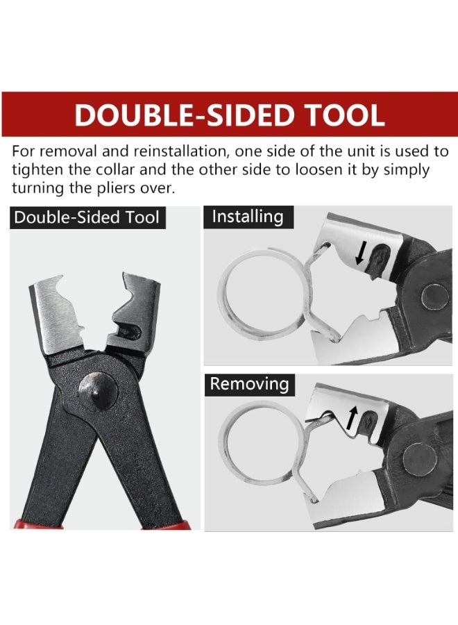 Auto Repair Disassembly Tool, Hose Clamp, Boot Clamp Tool, Multifunctional Automatic Maintenance Clamp, Easy To Use,Red - Image 4