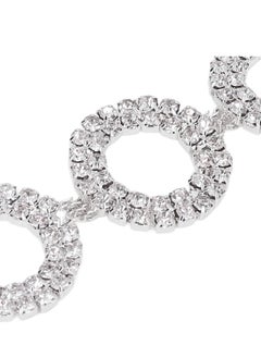 Excefore Crafts Cup Chain Connector with Loop Crystal Rhinestone, 5pcs Bikini Connectors Buckle Metal Chain for Swimming Wear Bikini Decoration  - Image 2